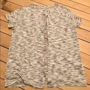 Lululemon open tie up back t shirt